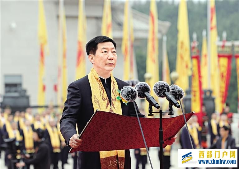 a626326e-6c0a-439c-9851-8f77dcb1f350.jpg 甲辰(2024)年清明公祭轩辕黄帝文(图1)