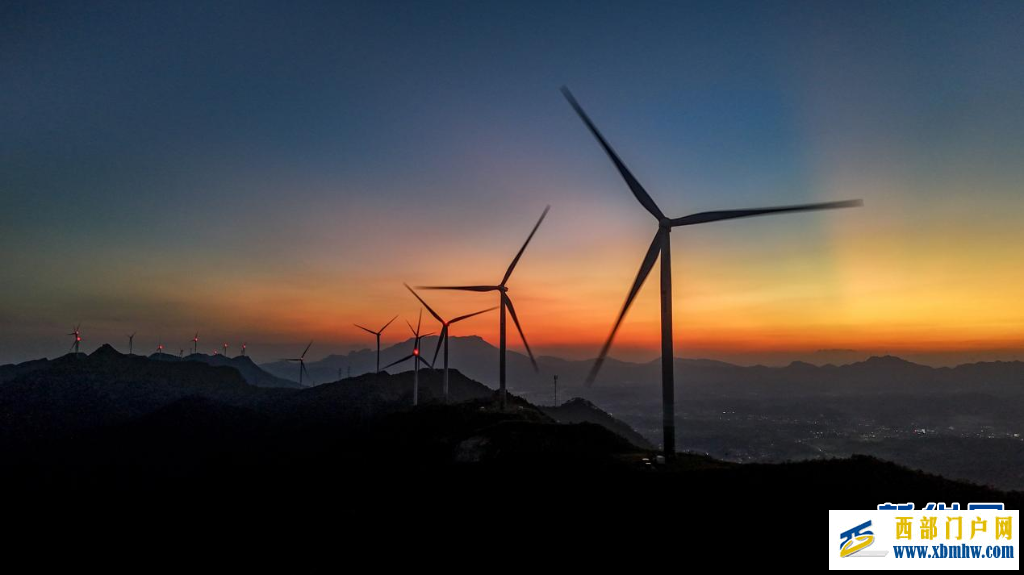 贵港百花山风电场：风电集群强电网 绿色效能促发展(图5)