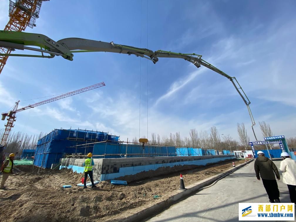 宁夏银川：西夏区中部排水系统调蓄池项目今年汛期前投用(图1)